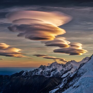 Las Nubes Esculpidas del Atardecer