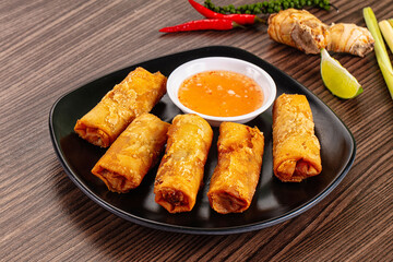 Vietnamese deep fried spring roll