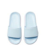 Light blue slides, top-down view, rounded style