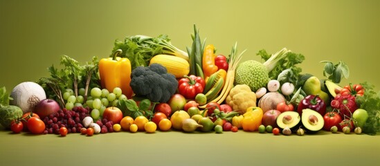 multicolored_vegetables,assorted_fruits,vibrant_produce,healthy_organic_food,variety_of_colors,fresh_ingredients,food_photography,natural_lighting,still_life_composition,smooth_texture,detailed_textur