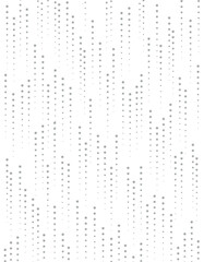 Abstract Dotted Vertical Lines Composition