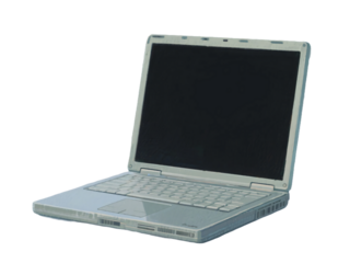 Retro Laptop Transparent Background