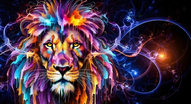 Futuristic Abstract Light Explosion with Neon Energy and Glowing Particle Motion