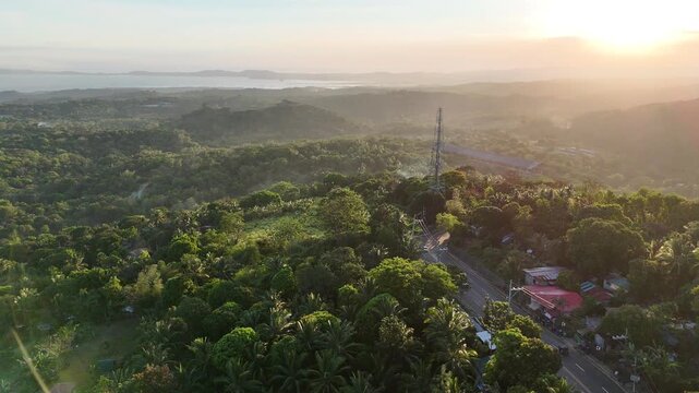 4K Cinematic Drone Footage of Tanay Mountain Ranges in the Philippines
