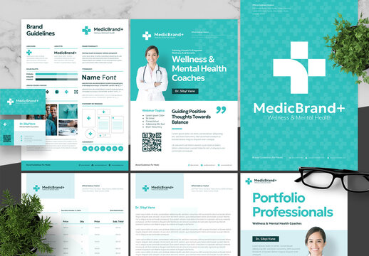 Yellow And Black Brand Guidelines Medic Health