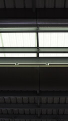 Obraz premium Low Angle View of Architecture Background, Business, Modern Architecture Building Background, Copy Space