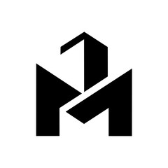 M BUILDING LOGO
