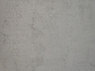 Gray Cracked Concrete Wall Texture Background