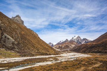 Bhote river valley. Nepal