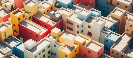 abstract,colorful,geometric,isometric,city,urban,cityscape,architecture,buildings,shapes,cubes,blocks,3d,minimalist
