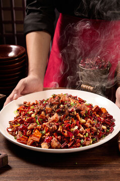 Chili Chicken, a classic dish in Chinese restaurants