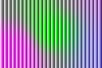 Vibrant vertical stripes transitioning through a spectrum of pink green and purple hues creating a modern abstract background