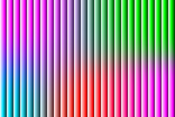 Vibrant vertical stripes exhibit a smooth gradient of rainbow colors creating a visually dynamic and modern abstract background pattern