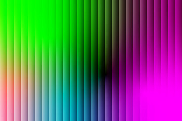 Vibrant vertical stripes of color transitioning through a spectrum from bright green to deep purple and pink