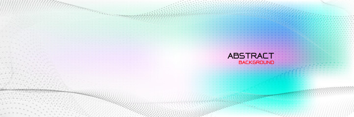 Futuristic blue technology background with glowing circle and abstract digital network, modern neon design concept for innovation, AI, and digital transformation themes.