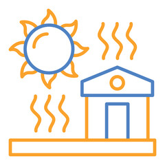 Heat wave Icon