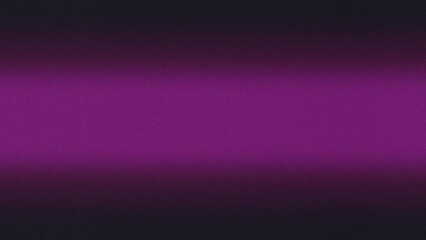 Purple Abstract Background. Magenta Light Band. Horizontal Glow Gradient with Purple Black Fade and Vivid Abstract Contrast. Suitable for tech design, wallpaper, poster, cover, brochure, banner
