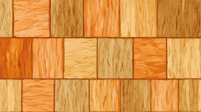Fondo de textura de madera de tablones rectangulares de colores c&aacute;lidos, dise&ntilde;o abstracto de patr&oacute;n de madera.