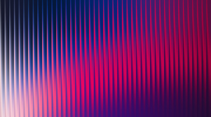 Abstract Vertical Ribbed Texture with Vibrant Pink and Blue Gradient background