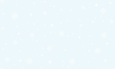 Seamless PNG white snowfall pattern on light transparent background flat style. Winter falling snow texture. Cartoon white snowflake Christmas or New Year overlay. Endless web page fill