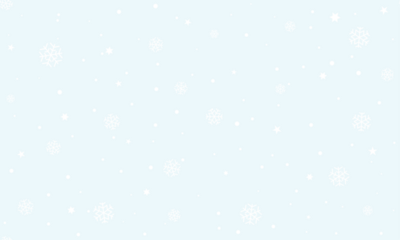 Seamless PNG white snowfall pattern on light transparent background flat style. Winter falling snow texture. Cartoon white snowflake Christmas or New Year overlay. Endless web page fill