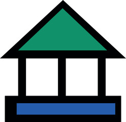 house icon on white background