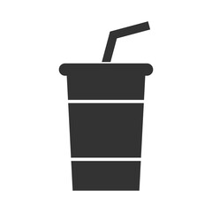 Soda icon isolated on transparent background