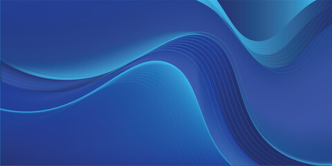 Abstract classic blue background vector design in eps 10