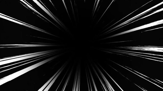 Anime Comic Speed Line Zoom Burst, cartoons zoom speed line with transparent background. Manga Speed Lines Transition with Transparent Screen for Comic Action Isolated. japanese anime speed line.
