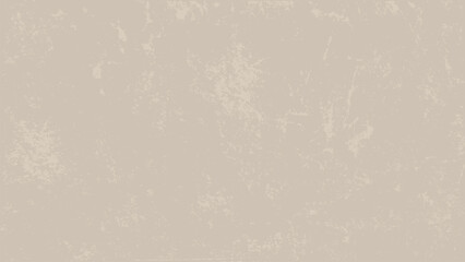 Beige pastel textured horizontal background. Wall with grunge noise effect in ecru. Cappuccino color media neutral monochrome template. Noise and dust overlay, vector graphics