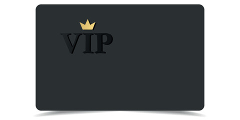 VIP gold card. Luxury texture template design. Golden Vip ticket on black background for invitation, club, award, casino, certificate. Exclusive premium card.