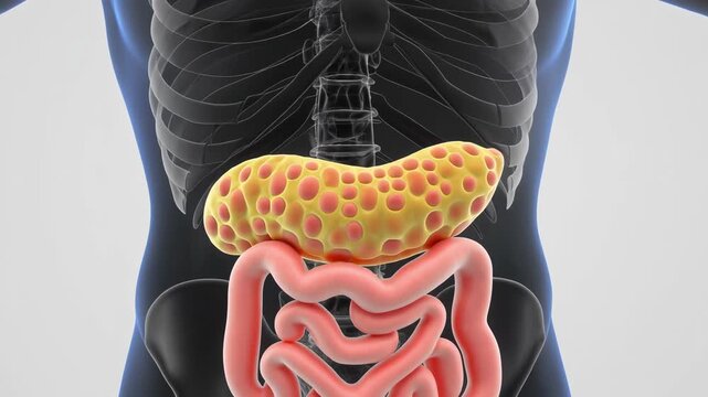3D Human Pancreas Anatomy with Islets of Langerhans Visualization