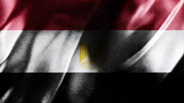 Abstract national silk flag waving
