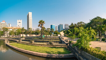 city park called the 80th Birthday Anniversary of His Majesty the King in Bangkok