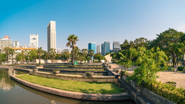 city park called the 80th Birthday Anniversary of His Majesty the King in Bangkok