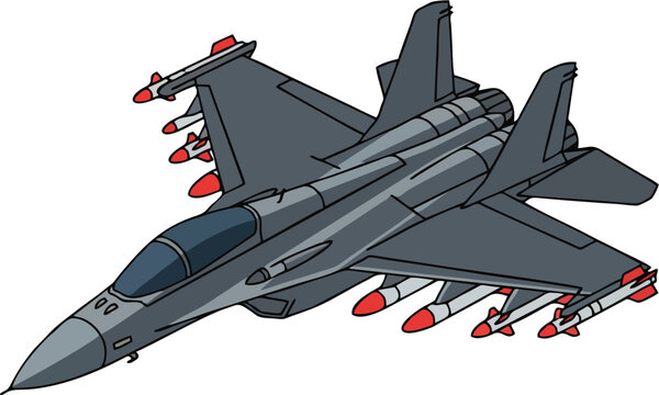 Fighter Jet clip art preview