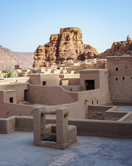 Old Town in Al-Ula. Saudi Arabia 