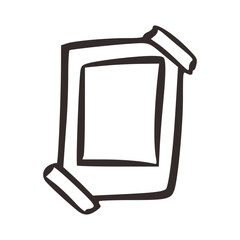 Taped Polaroid Photo