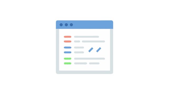 Simple task management web application interface concept design