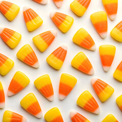 sweet corn candy vertical background