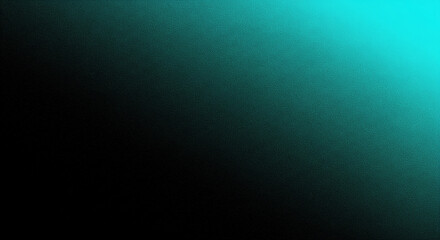 Obraz premium Abstract black and cyan gradient background with subtle texture, perfect for graphic design and digital art