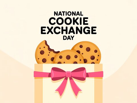 Celebrate national cookie exchange day with a beautifully wrapped gift box filled with delicious cookies