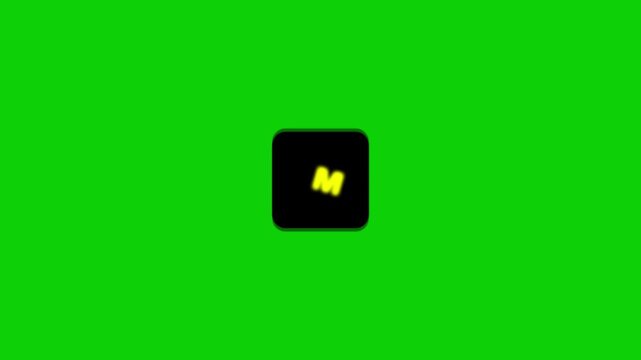 Vitamin MG icon. Vitamin MG pill capcule icon. Vitamin MG supplement logo animation. motion graphics animation, 4k video