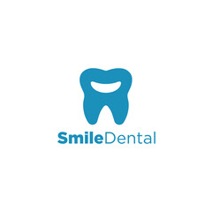 Smile Dental Logo Vector Medical