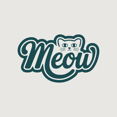 Cute Script Lettering Logo 