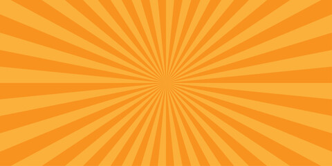 Abstract orange vector summer ray sunburst hot sunrise wallpaper background	
