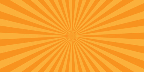 Abstract orange vector summer ray sunburst hot sunrise wallpaper background	
