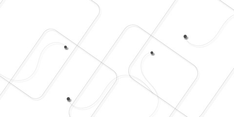 Abstract geometric connect lines and dots.Simple technology graphic background.Illustration Vector