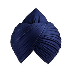 Blue Turban Headwrap
