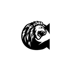Lion Letter C Logo.eps